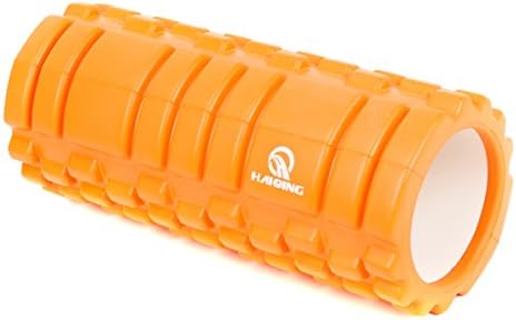 HAIQING Foam Roller for Muscle Therapy, Deep Tissue Massage AccuPoint Roller for Stretching and Exercise (13 x 5.5 inches)
