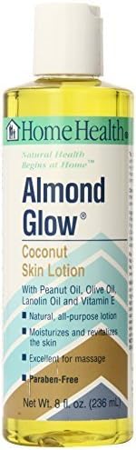Home Health Almond Glow Skin Lotion, Coconut, 8 Fluid Ounce by Home Health
