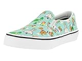 Vans Kids Classic Slip-On (Glow Check) Skate Shoe