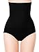 Womens High Waist C-Section Recovery Slimming Underwear Tummy Control Panties; Black; Small