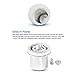 PurSteam 4L Ultrasonic Cool Mist Humidifier – Superior Humidifying Unit with Whisper-Quiet Operation and Automatic Shut-Off. Large Water Tank Allows Over 20 hrs of Operating Time