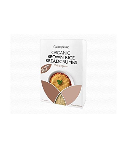 (6 PACK) - Clearspring Organic & Gluten Free Brown Rice Breadcrumbs| 250 g |6 PACK - SUPER SAVER - SAVE MONEY
