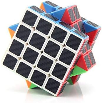 CrazyBuy 4x4 Carbon Fiber Sticker Smooth Magic Cube