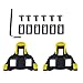 oldeagle 2Pcs Cycling Bicycle Bike Self-locking Pedal Cleats Set For Shimano SM-SH11 SPD-SLthumb 2