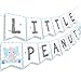 Blue Little Peanut Banner Blue Elephant Baby Shower Baby Boy Welcome Baby Banner Elephant Party Supplies Decorations