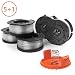 X Home Weed Eater Spools Compatible with Black Decker Trimmer GH600 GH900 LST525 LST420 30ft 0.065 inch Line, RC-100-P Spool Cap Covers Parts (5 Spools, 1 Cap, 1 Spring)