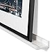 Wallniture Denver Wall Mounted Floating Shelf, Long Picture Ledge and Bookshelf for Chic Home Decor, 46 Inches, White