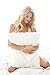 Woosa Queen Shredded Gel-Memory Foam Pillow with Hypoallergenic Bamboo Cover for Optimal Orthopedic Support