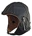 Aviator Black Leather Vintage WWII Hat 2XL