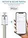Premium Bluetooth Selfie Stick for iPhone X XR XS 11 10 X 8 7 6 5, Samsung Galaxy S10 S9 S8 S7 S6 S5 & Most Androids - Takes Perfect HD Photos in Seconds - No Apps, No Downloads, No Hassle