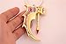Generic Dota 2 Golden Basher of Mage Skulls Anti-mage Weapon Model Keychain Pendant
