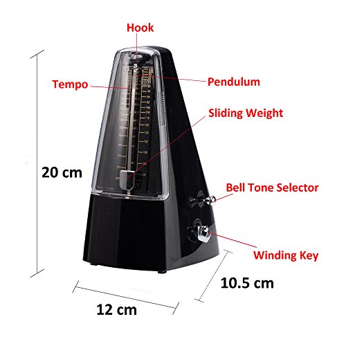 Rayzm Mechanical Metronome with High Precision for All Kinds of Musical