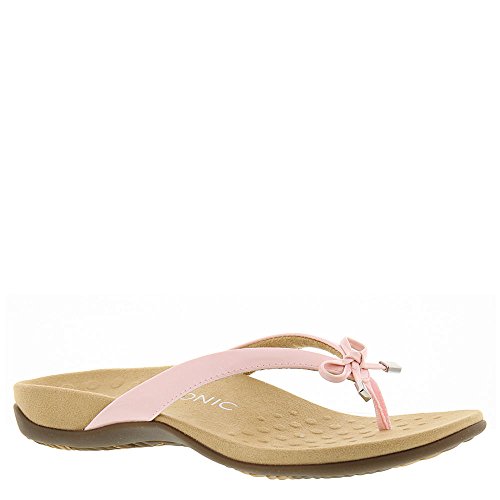 Vionic Womens Rest Bella Ii Toepost Sandal Pink Size 8