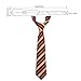 Tie Costume Striped Necktie Halloween Cosplay Party Supplies Accessories for Kids and Adults (Yellow)
