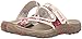 Skechers Women's Reggae Zig Swag Flip Flop,Natural 7 M US