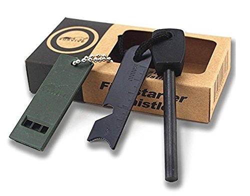 Korin 10,000 strikes 5 in 1 survival firesteel magnesiu…
