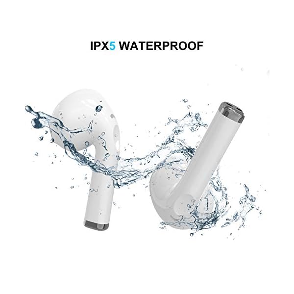 Wireless Headphones,Bluetooth 5.0 Earphones with IPX5 Waterpro of 30-Hours Playtime & True Wireless Earbuds with Touch…