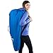 Travel Gate Check Bag For Airplane - Umbrella Stroller Size 45x12x16 600D Nylon Waterproof, Adjustable Shoulder Strap, Blue