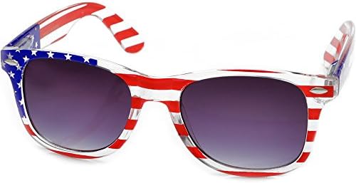 American Flag Wayfarer Sunglasses Glasses