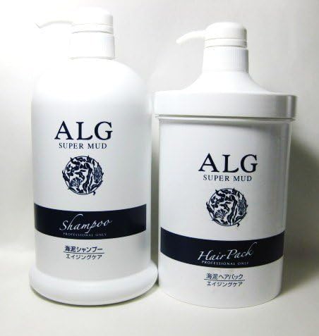 Amazon お得セット パシフィックプロダクツ アルグ スーパーマッド シャンプーm 1000ml ヘアパックm 1000g アルグ シャンプー 通販