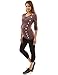 PattyBoutik Mama Shaping Series Capri Crop Legging Maternity Yoga Pants (Black S)