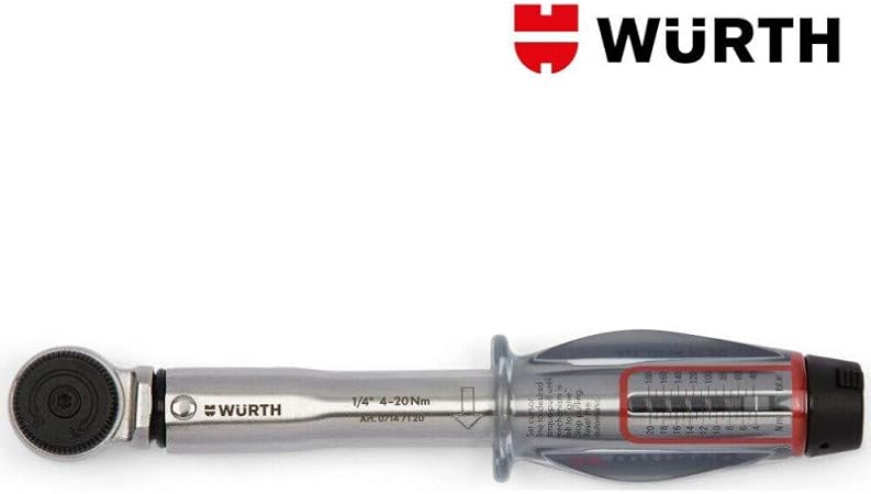 Chiave Dinamometrica Per Bici Wurth 4 20nm Wurth Attrezzi Per Riparazione Amazon It Sport E Tempo Libero