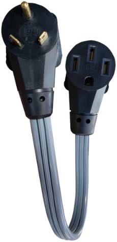 VoltecIndustries Voltec 16-00570 30 Amp Male - 50 Amp Female Flat Wire Adapter - 12"