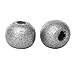 500 Metallic Silver Wood Beads Bulk 10mm Round Wood Bead with 3.5mm Large Hole