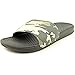 Nike Mens' Benassi JDI Camouflage Slide Sandals, Camo Green/Black