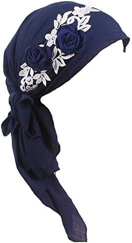 Women Turban African Chemo Head Scarf Muslim Hat Hijab Cancer Headwear Wrap Cap