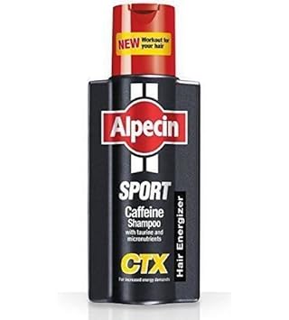 Sechs Packungen von Alpecin Sport Coffein Shampoo 250 ml