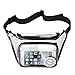 NFL Clear Fanny Pack Stadium Security Approved Transparent Waist Bag for Events, Games and Concerts