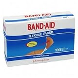 Band-Aid Flexible Fabric Adhesive Bandages One Size - 100/Box