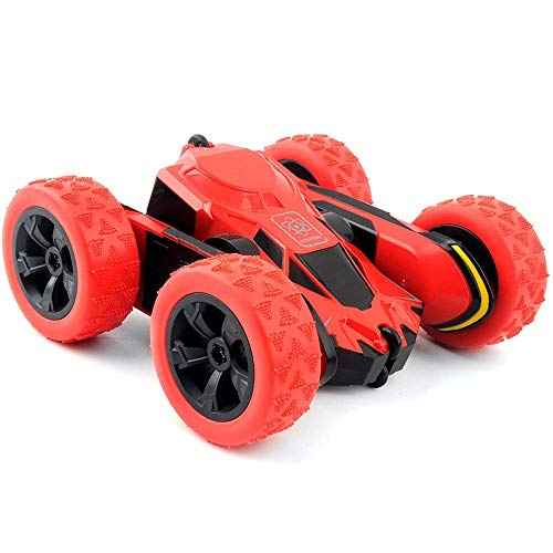 Playmont RC Stunt Car, 1/28 2.4Ghz Remote Control Off Road Electric Race Vehicle Double Sided 360 Degree Rotating Car for Kids