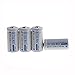ON THE WAY®4 Pcs CR123A 16340 2000mah Li-ion 3.7v Rechargeable Battery(White)