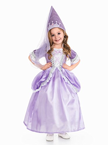 Little Adventures Princess Cone Hats for Girls - Lilac