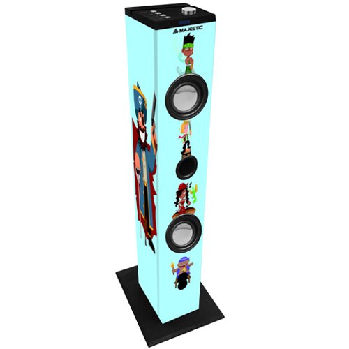 title=Majestic TS 86 BT USB SD AX- Altoparlanti a torre con Bluetooth, Ingressi