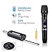 Aokeo Wireless Microphone Bluetooth Karaoke Handheld System,UHF Dynamic Handheld mic 1/4 inch plug mini receiver for iPhone, Computer, Karaoke, Conference, DJ, Church, Wedding, On Stage, Live Events