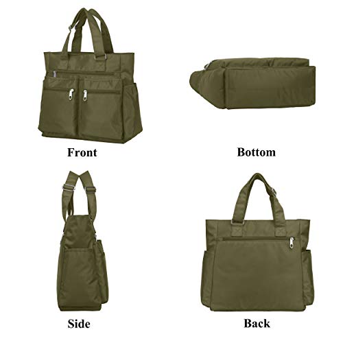 3 Waterproof+Oxford+Multi+pocket+Fashion+Briefcase