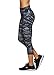 RBX Active Women's Camo Camo Printed Capri Yoga Leggings Black M