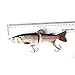 kachawoo Glide Swimbait for Bass Fishing Lures S Curve Swimming 7 Inch 65g Two Section Jointed Baits Slow Sinking for Pike Muskie (wc-734)