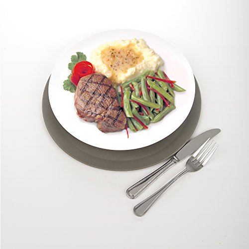 Prep Solutions by Progressive Microwave Multi-Mat, Non-Stick Heat Resistant, 12" Inch Diameter, Protect From Spill Overs, Dishwasher Safe, Splatter Guard, Drying Mat, Trivet, Jar Opener, Hot Pad - Thumbnail 7