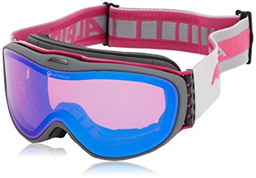 Alpina Challenge 2.0 Quattro Flex Mirror Goggles - Grey by Alpina