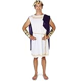White Toga (Short) Man Adult Costume