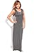 Young Aloud SLEEVELESS CUTOUT BACK LONG MAXI DRESS