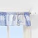 Bedtime Originals Roar Dinosaur Window Valance, Blue/Gray