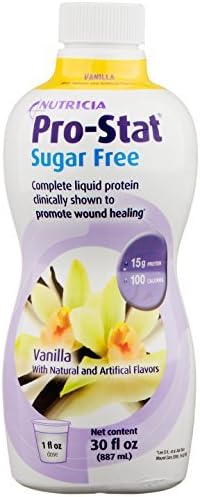 Pro-Stat Sugar Free Liquid Vanilla Flavor 30oz Bottle by Prostat Corporation