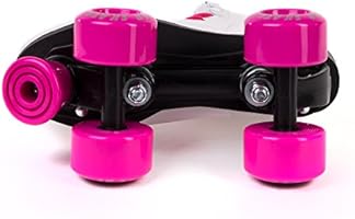 cal 7 soft boot roller skate retro fashion high top design in faux leather for indoor & outdoor