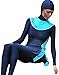 YEESAM New Muslim Modest Lady's Full Cover Beachwear Islamic Swimsuit