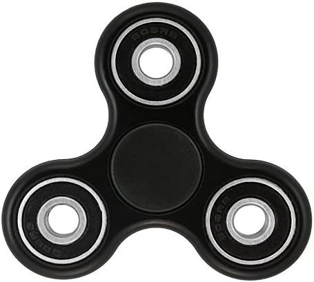 AmanStino Hand Spinner Fidget Spinner Smooth Surface Finish Ultra Durable Finger Toy Black